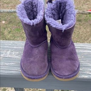 Purple Girls Ugg size 10